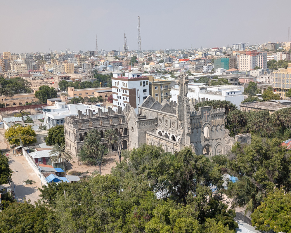 2025 Mogadishu, Ruins of Italian Cathedral