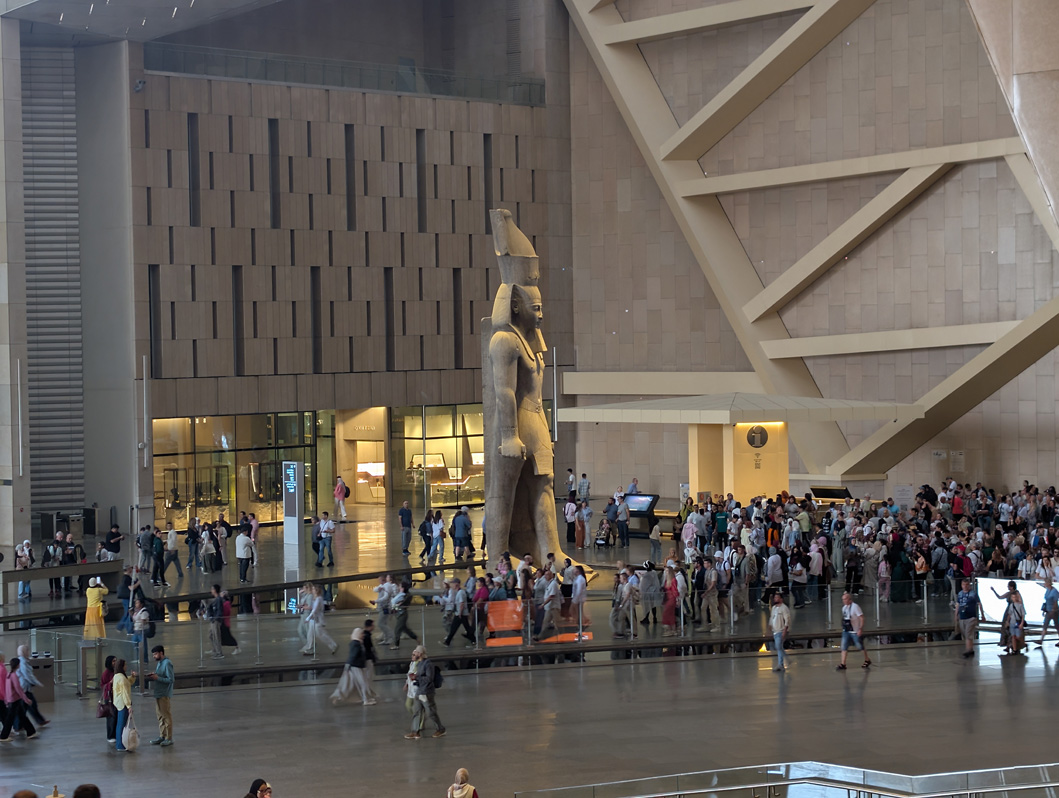 GEM: Public Spaces, Entry lobby and Ramses II