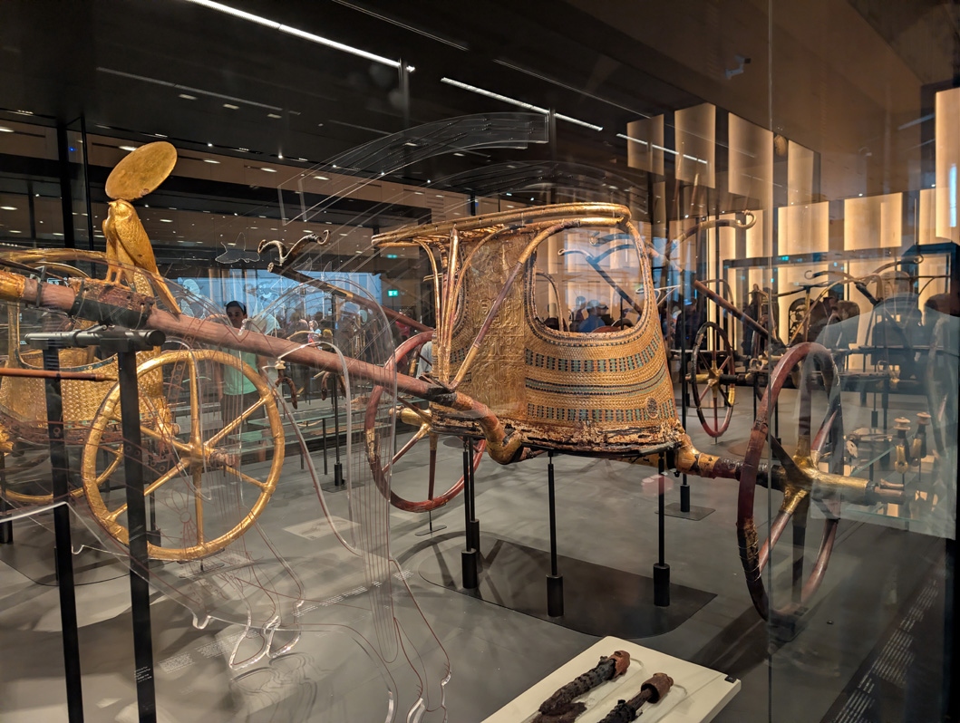 GEM: Tutankhamun Gallery, Royal chariot