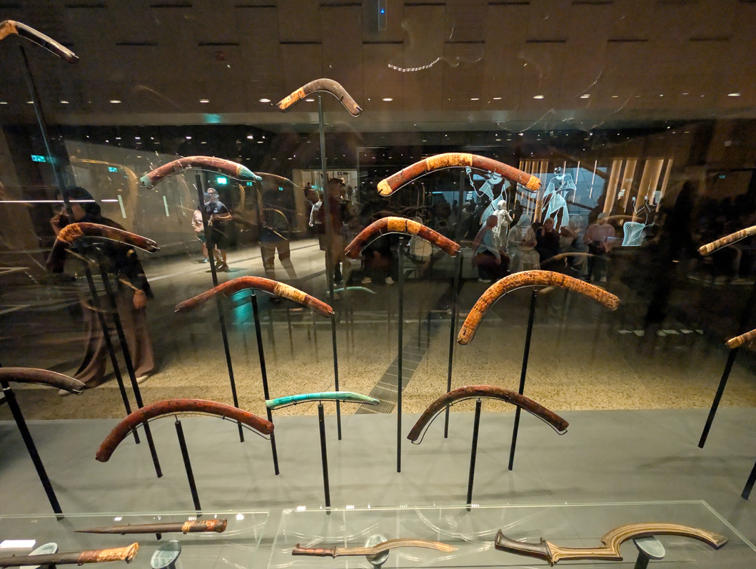GEM: Tutankhamun Gallery, Royal Throwing Sticks