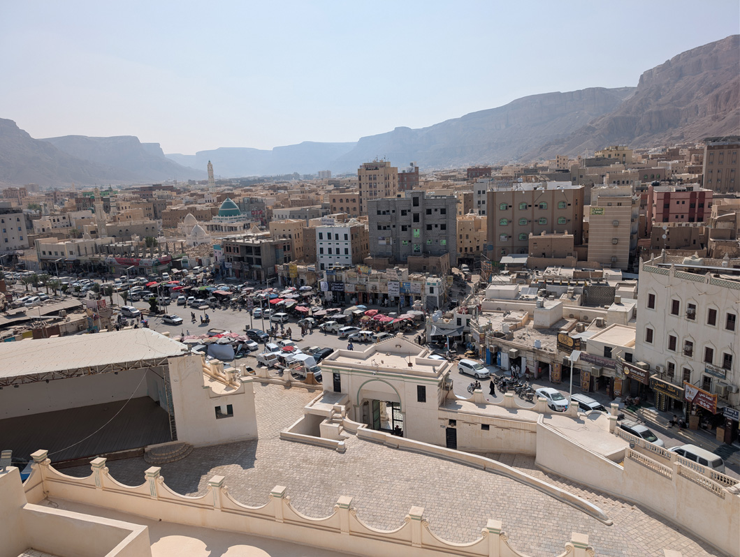 Seiyun, View over Seiyun