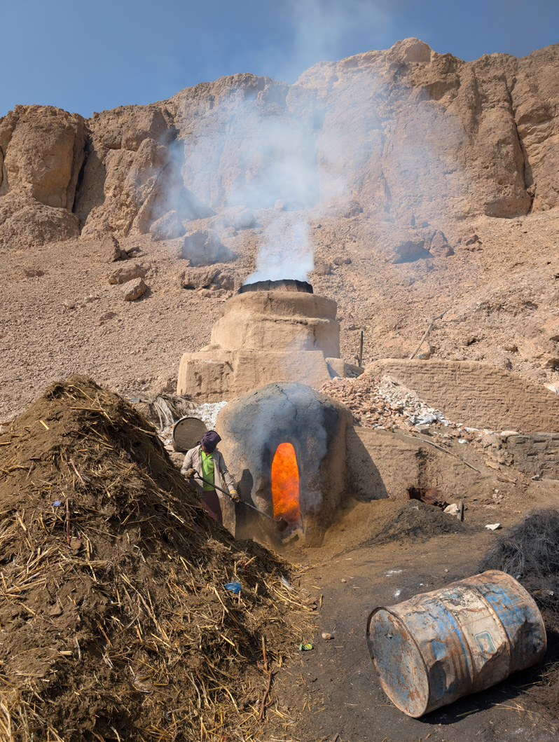 Tarim, Furnace for making local whitewash