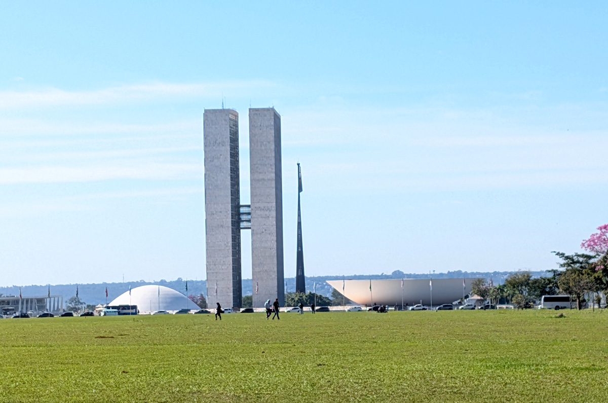 Brasilia, View to National Congress