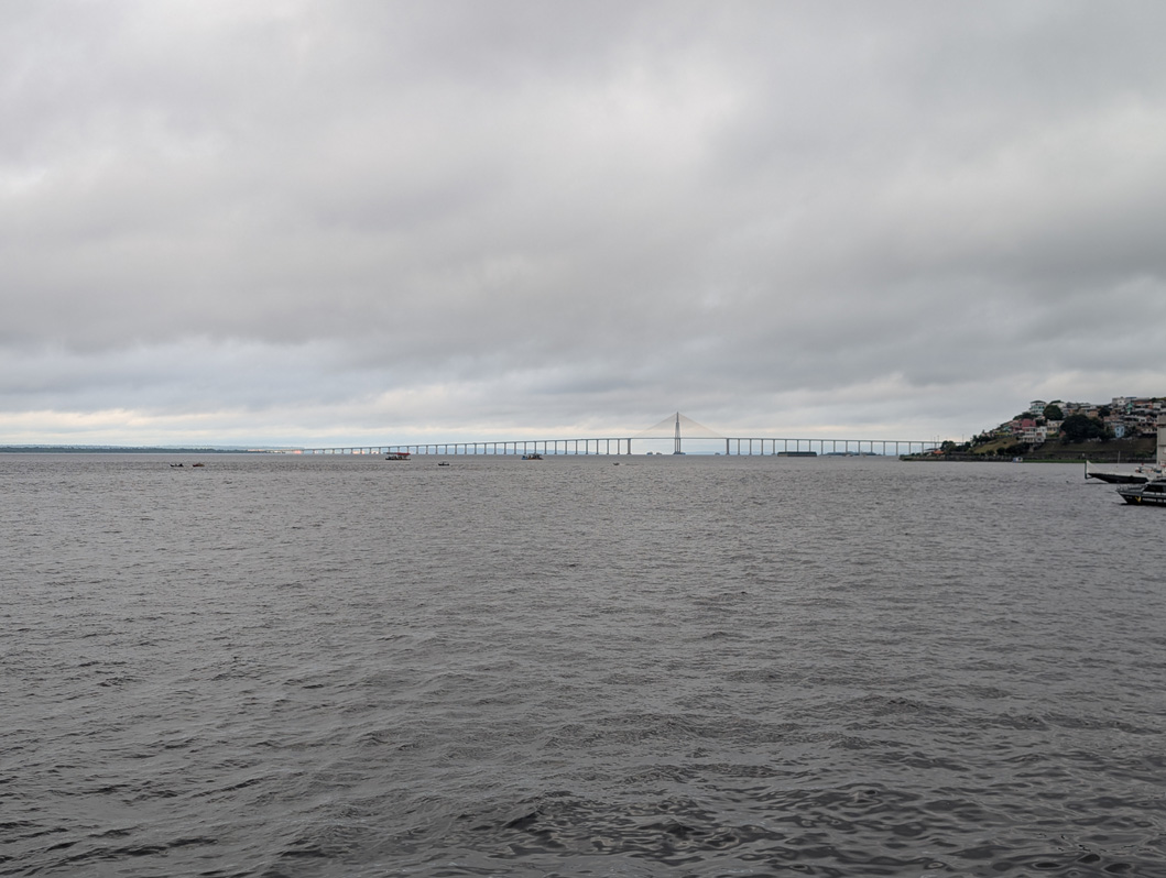 The Amazon, Bridge across the Rio Negro
