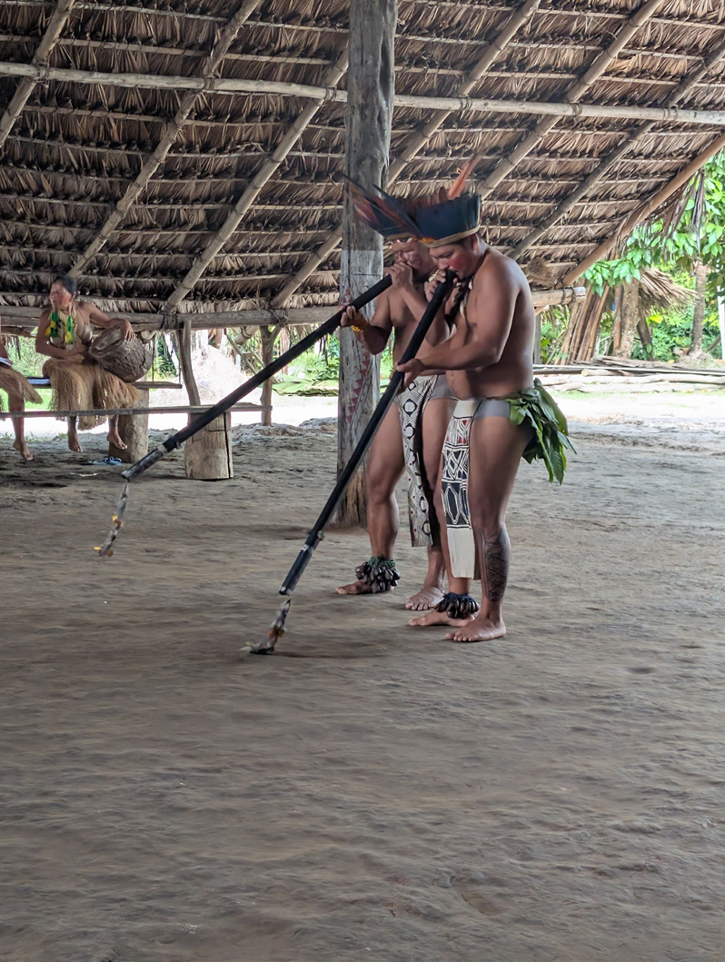 Rio Negro: "Indigenous Village" visit