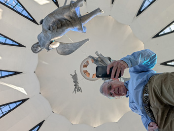 Metropolitan Cathedral: View up to dome In a thoughtfully posit, Brasilia, 2026 Brazil