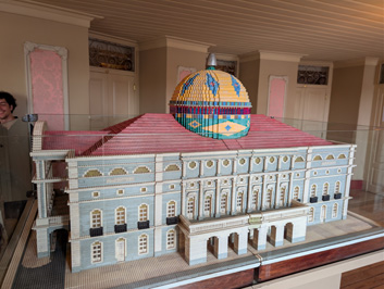 Lego Model, Manaus Opera House, 