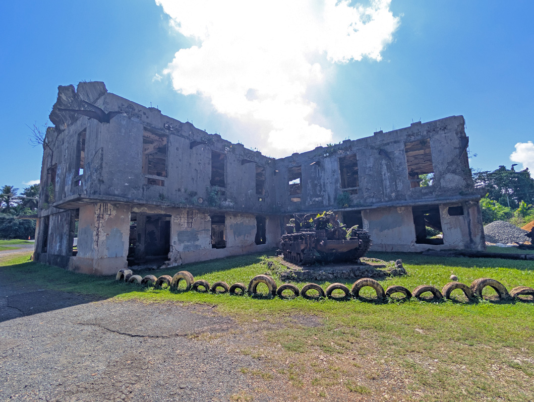 Palau: Airai Area, Remains of WWII Japanese communications center