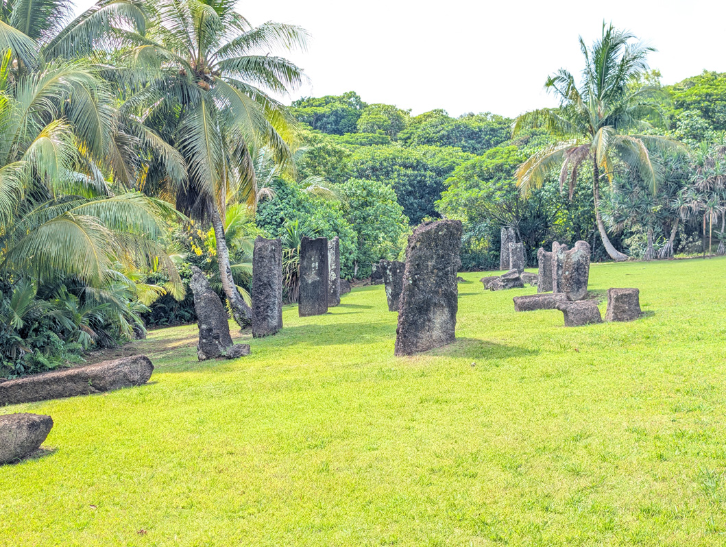 Palau: Badrulchau Stone Monoliths, Badrulchau Stone Monoliths