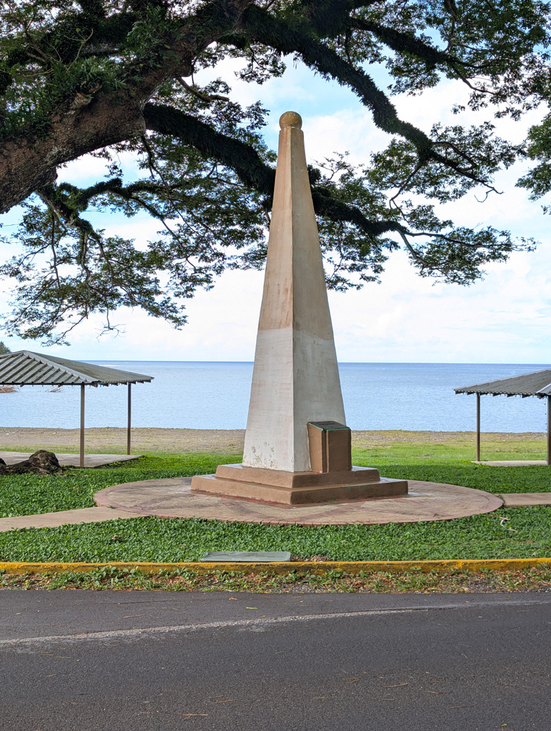 Around Guam, Monument to Magellan