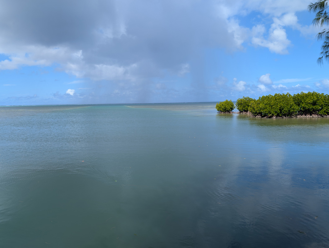 Around Yap, View of South-West coast
