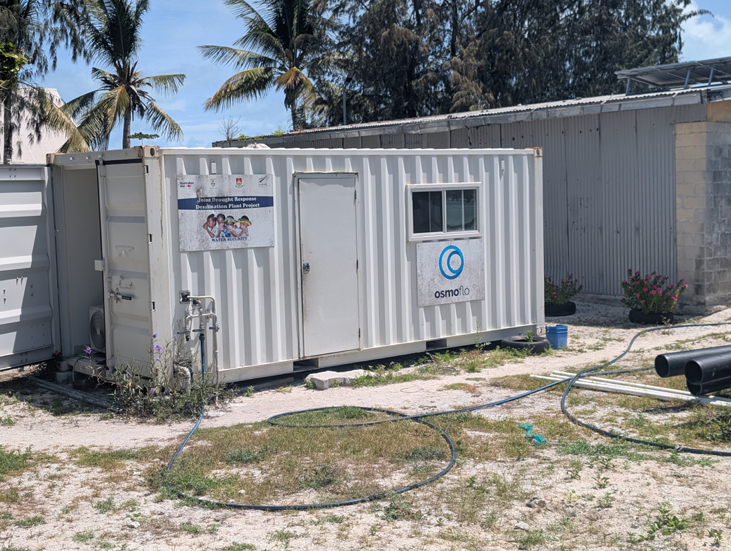 Tarawa, Republic of Kiribati, Part of "Desalination Plant Project"