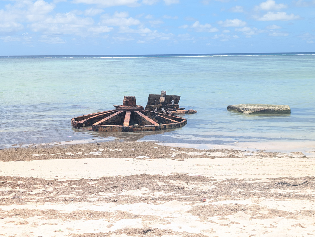 Tarawa WWII Sights, Random WWII detrius