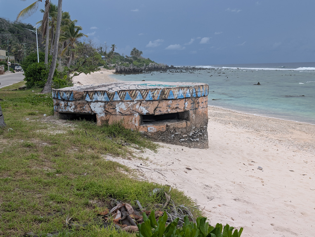 Nauru: Coastal WWII Bunkers, Coastal WWII Japanese Bunker #2