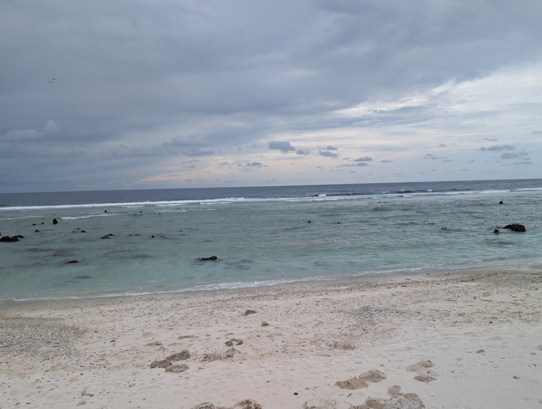 Nauru: Coastal WWII Bunkers, View to Pacific