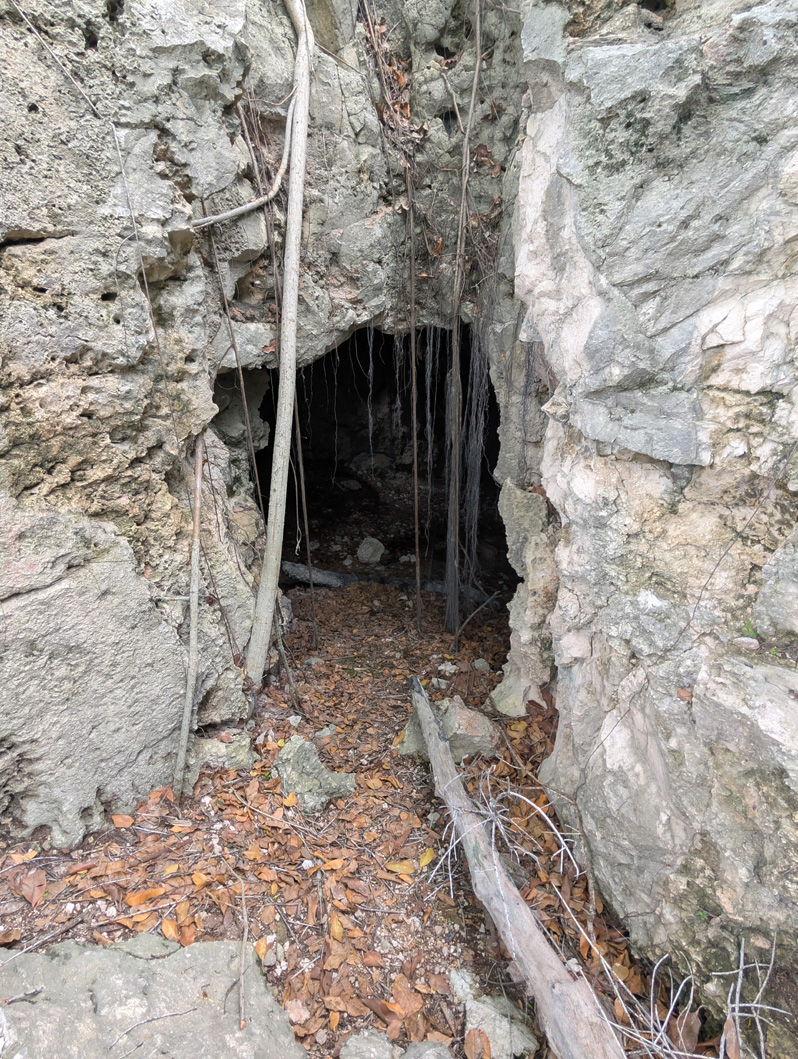 Around Nauru, WWII "Hospital Cave"
