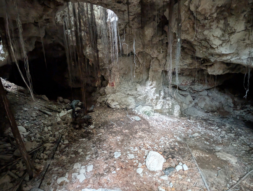 Around Nauru, WWII "Hospital Cave"