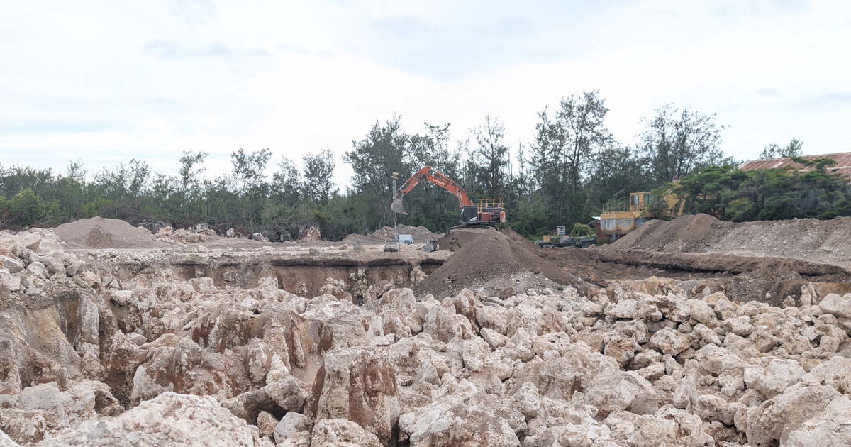 Nauru: Phosphate Mining