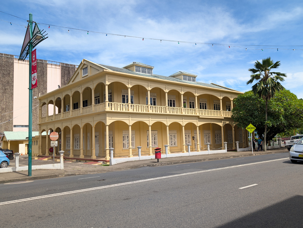 Fiji: Suva, Colonial-era Mercury House