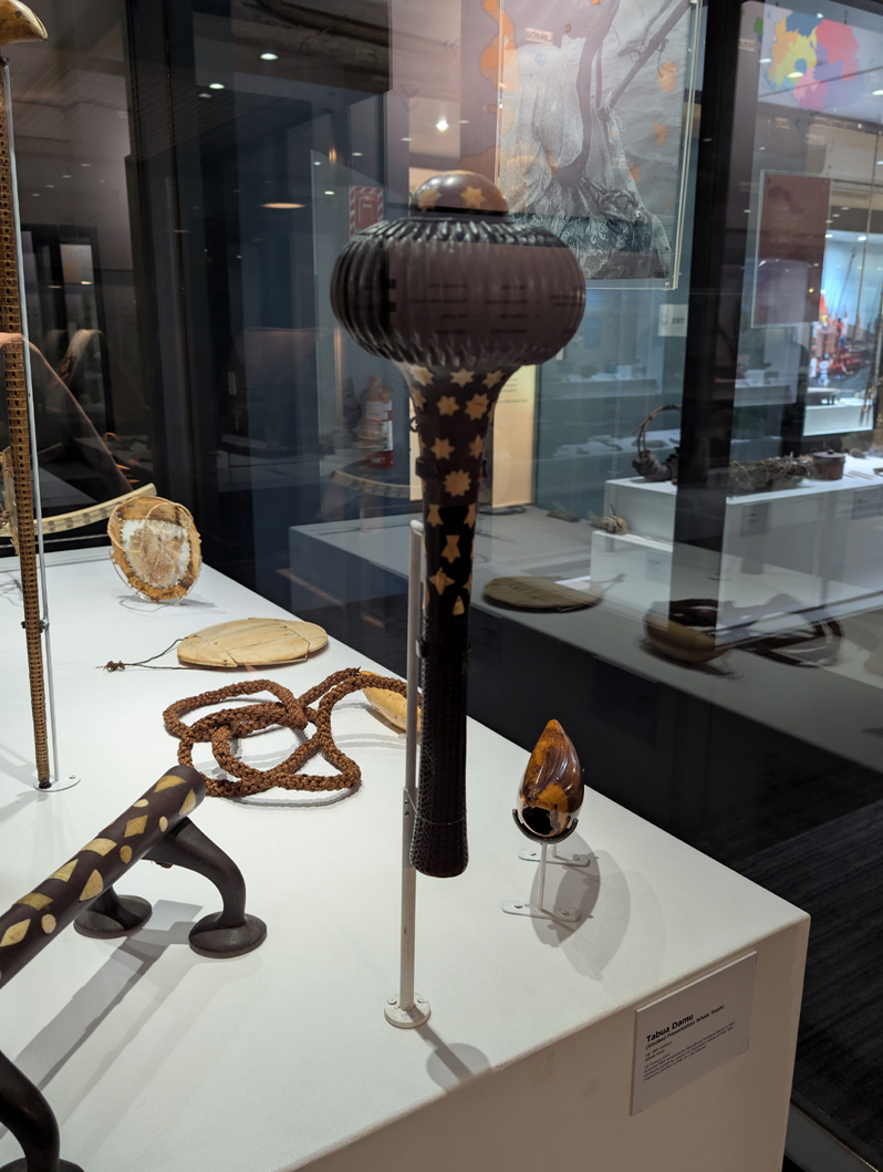 Suva: Fiji Museum, Mace / club