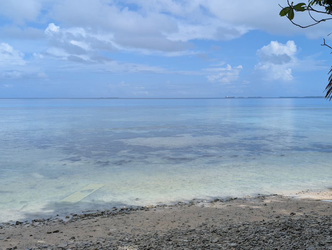 Funafuti, Tuvalu, View inside Funafuti Atoll