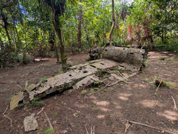 Remains of Zero fighter, Yap: WWII Relics, 2026 Pacific Islands, Part 1