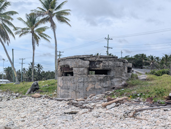 Coastal WWII Japanese Bunker #1, Nauru: Coastal WWII Bunkers, 2026 Pacific Islands, Part 2