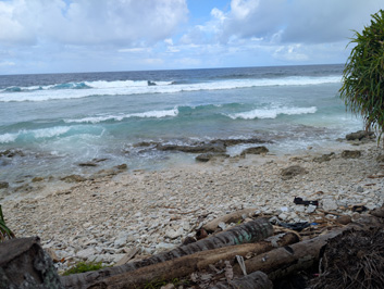 View out into the Pacific, Funafuti, Tuvalu, 2026 Pacific Islands, Part 2