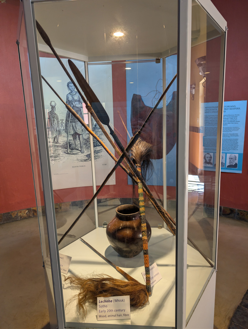 Lesotho: Thaba Bosiu tour, Traditional accoutrements