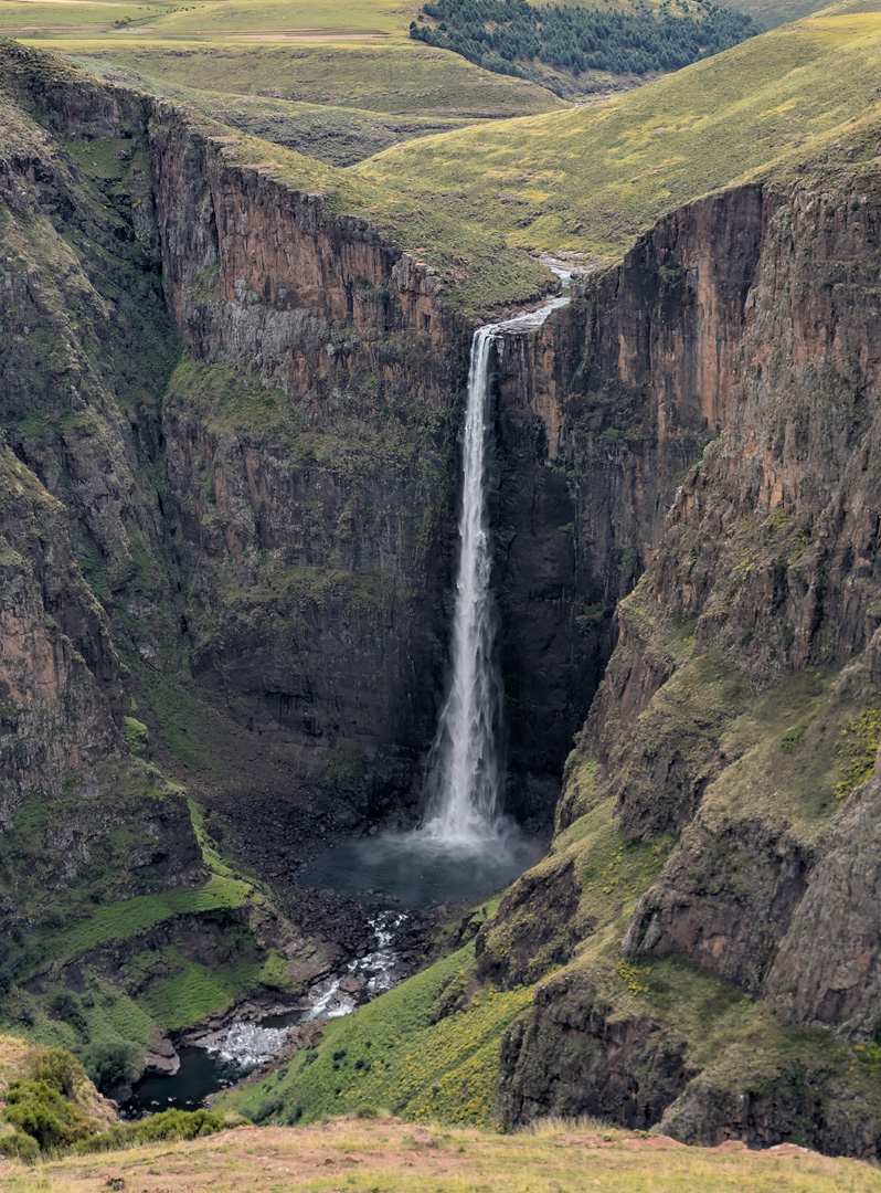 Lesotho: Maletsunyane Waterfall tour, Maletsunyane Waterfall