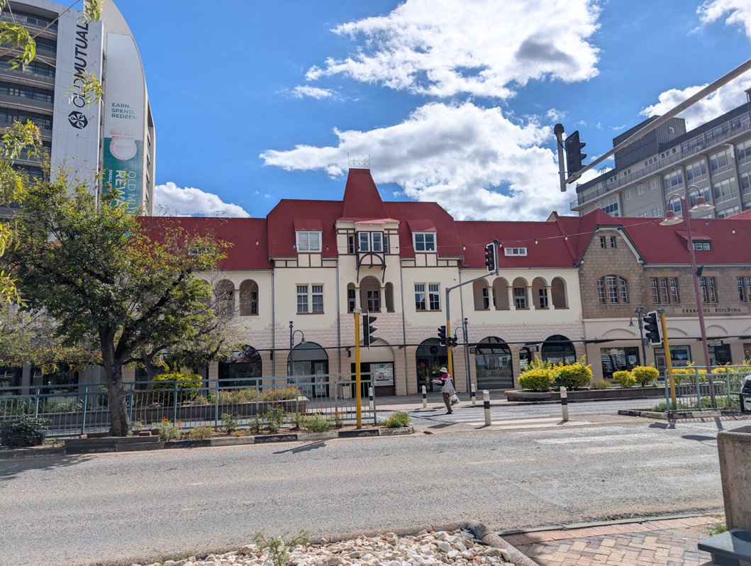 Windhoek, Namibia, German-era shops