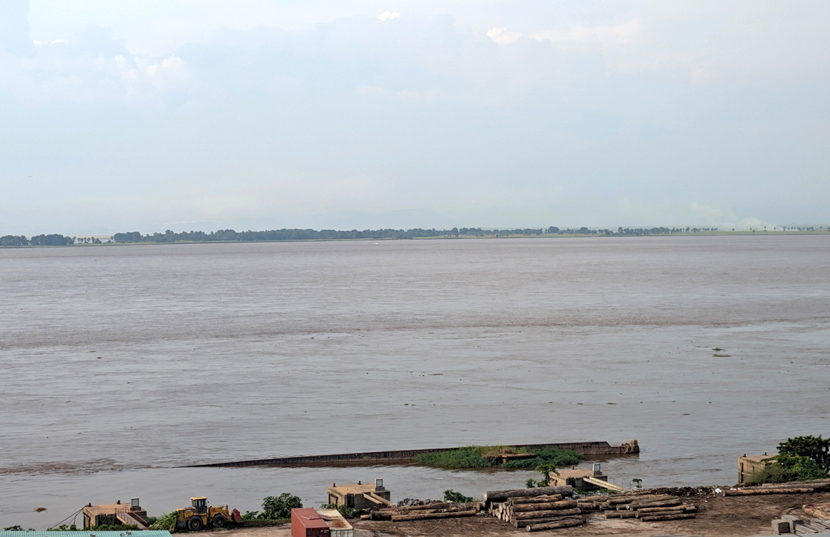 Kinshasa, Democratic Republic of Congo, View across the Mighty Congo