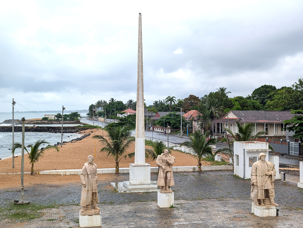City of São Tomé, Portuguese-era monuments