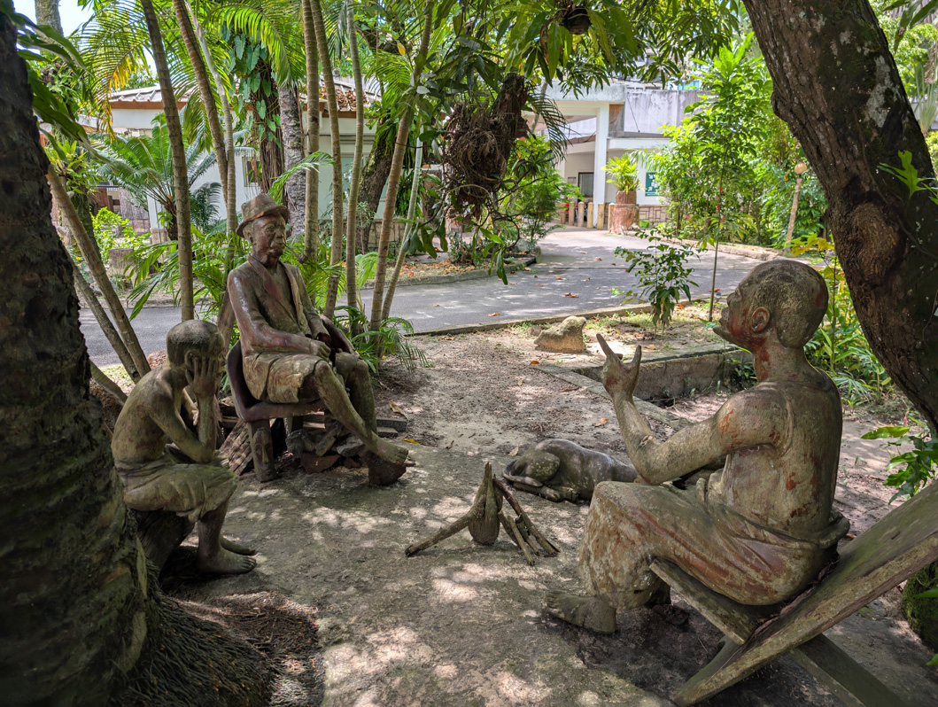 National Museum of Arts, Rites & Traditions, Imagined village scene