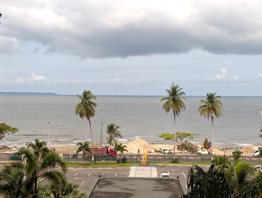 Libreville, Gabon, Ocean View from Raddison