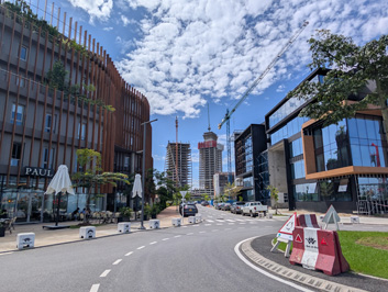 Much bustling construction, Libreville, Gabon, 2026 SW Africa - Part 2