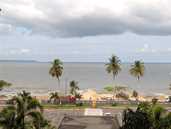 Ocean View from Raddison, Libreville, Gabon, 2026 SW Africa - Part 2