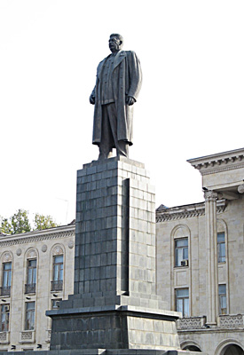 Gori, Georgia <small>(2007)</small> This imposing statue of Sta, Stalin